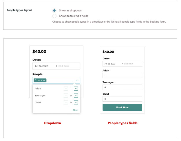 Peoplem type selector